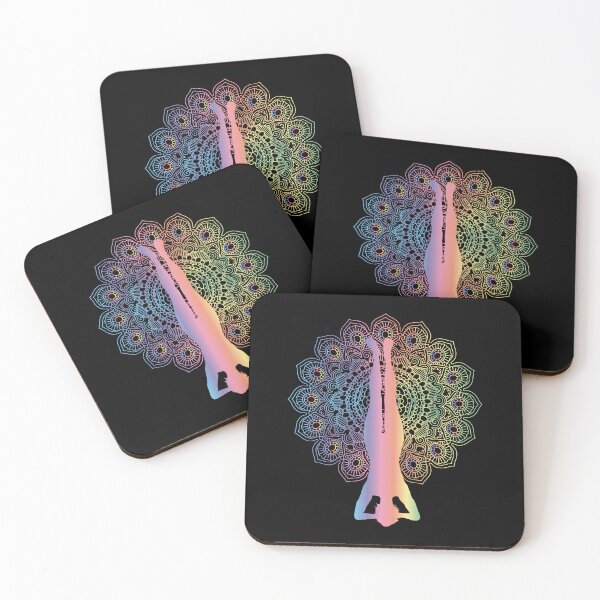 Item preview, This Is My Yoga Headstand Cool Gradient Mandala Design Funny Yoga Lovers Quote Gift For Men Women designed and sold by pedrored369.