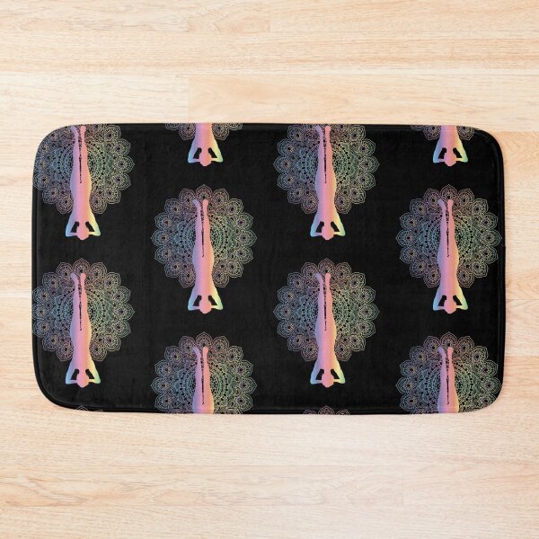 Item preview, This Is My Yoga Headstand Cool Gradient Mandala Design Funny Yoga Lovers Quote Gift For Men Women designed and sold by pedrored369.