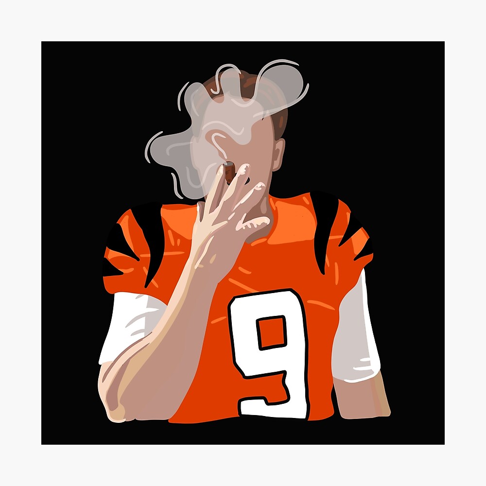 joe burrow smoking bengals