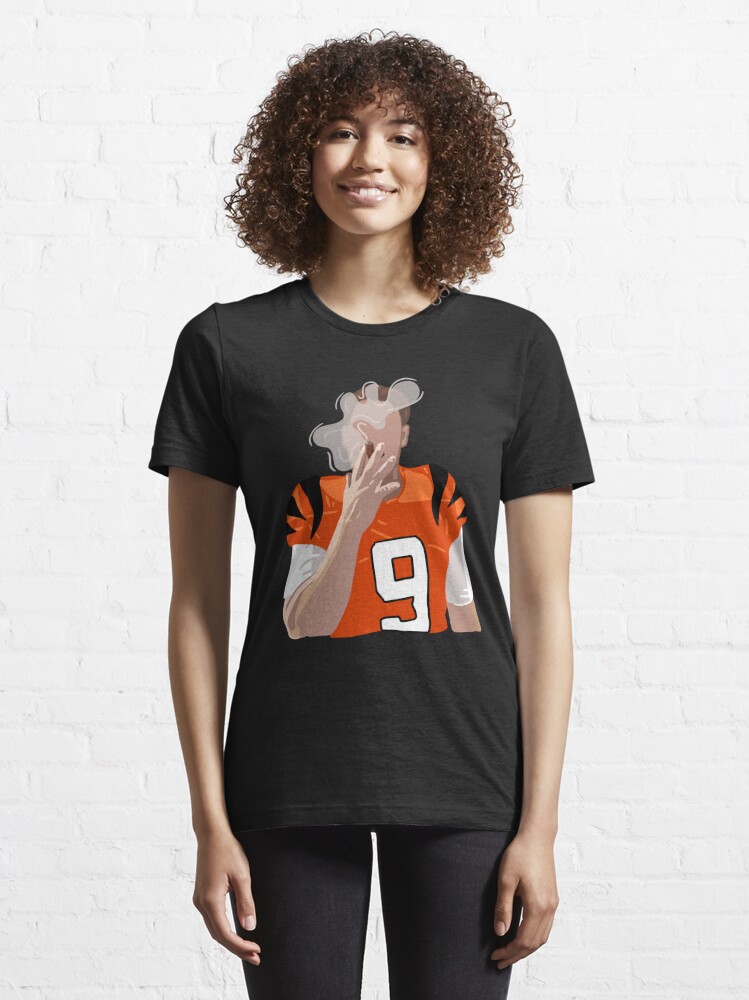 Joe Burrow 9 Cincinnati Bengals Nike logo Shirt - Yeswefollow