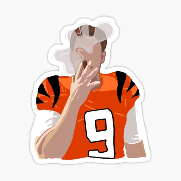 Face Joe Burrow SVG, Cincinnati Bengals 513 Apparel