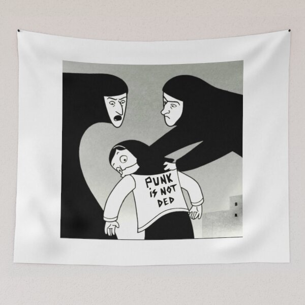 Item preview, Persepolis - Punk is Not Dead designed and sold by MondrianuM.
