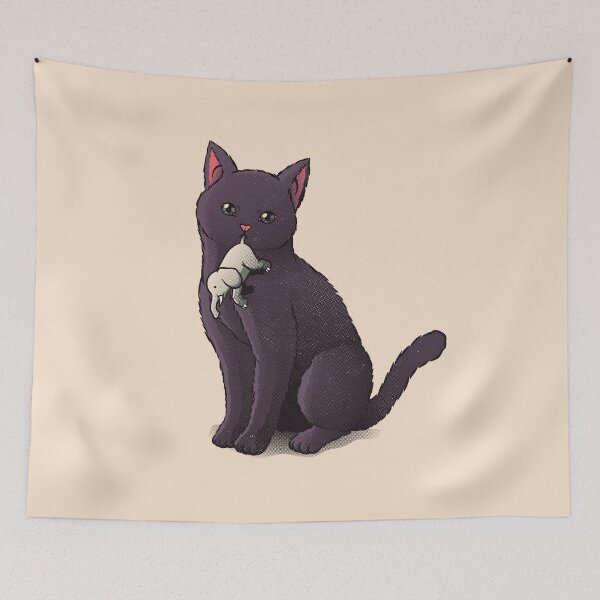 Item preview, Giant Cat, Tiny Elephant by Tobe Fonseca designed and sold by Tobe Fonseca®.