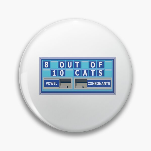 Item preview, 8 OUT OF 10 CATS designed and sold by The British Bunny Hop Shop.