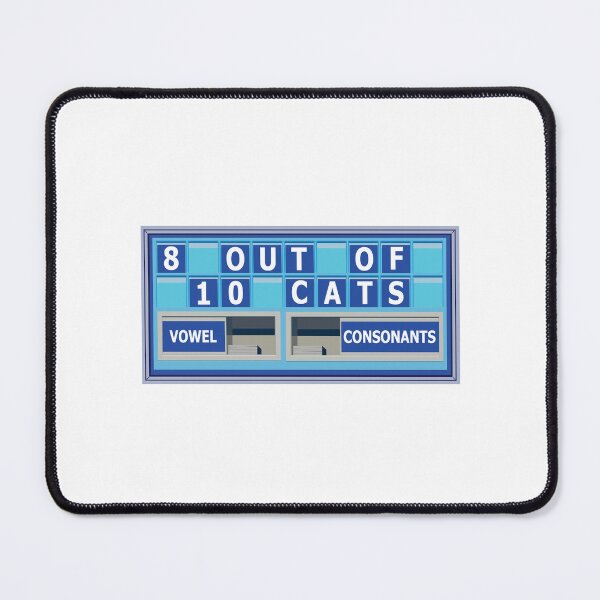 Item preview, 8 OUT OF 10 CATS designed and sold by The British Bunny Hop Shop.