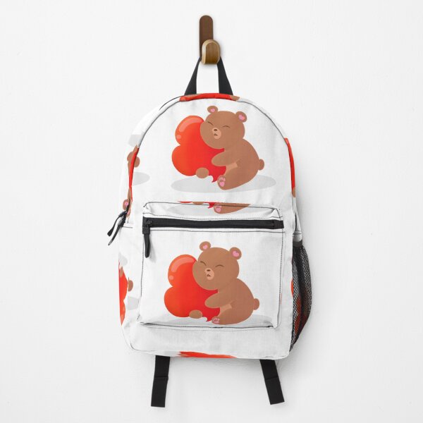 Item preview, Bear hugging heart designed and sold by MeowMeowsShop.