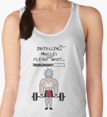 Rick and Morty. Installing muscles. Women's Tank Top