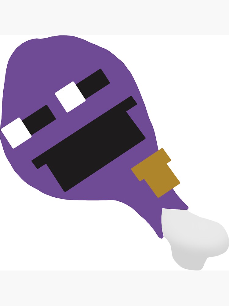 Purple Guy Face - Roblox