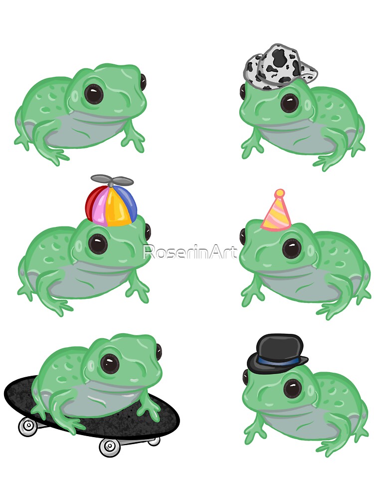Many Frogs Kids T-Shirt for Sale by RoserinArt