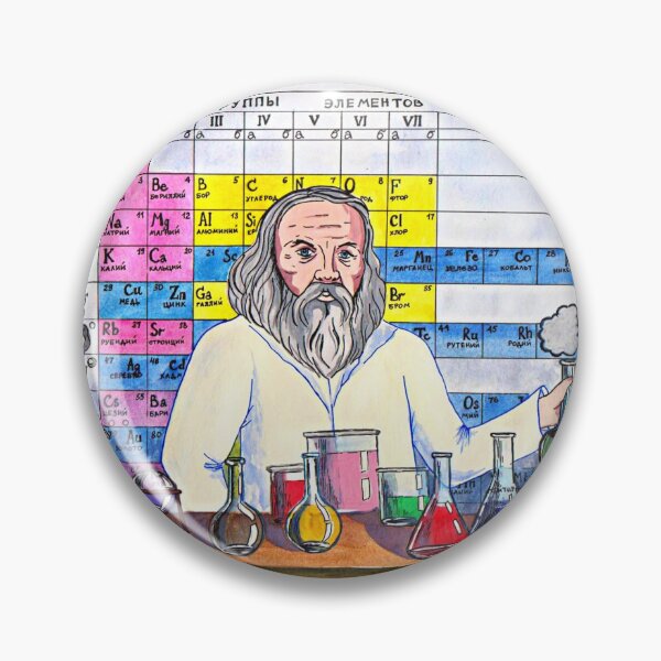 Item preview, Dmitri Mendeleev and Periodic Table designed and sold by VintagePeople.