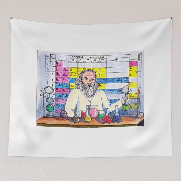 Item preview, Dmitri Mendeleev and Periodic Table designed and sold by VintagePeople.