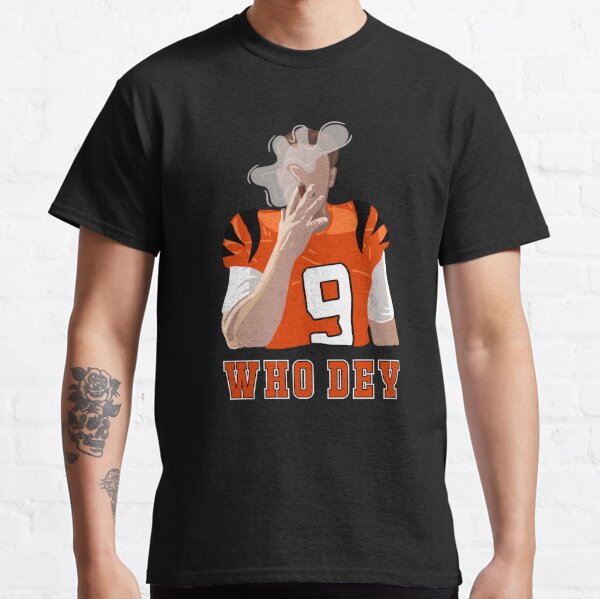 Cincinnati Bengals Joe Burrow Who Dey Classic T-Shirt - REVER LAVIE