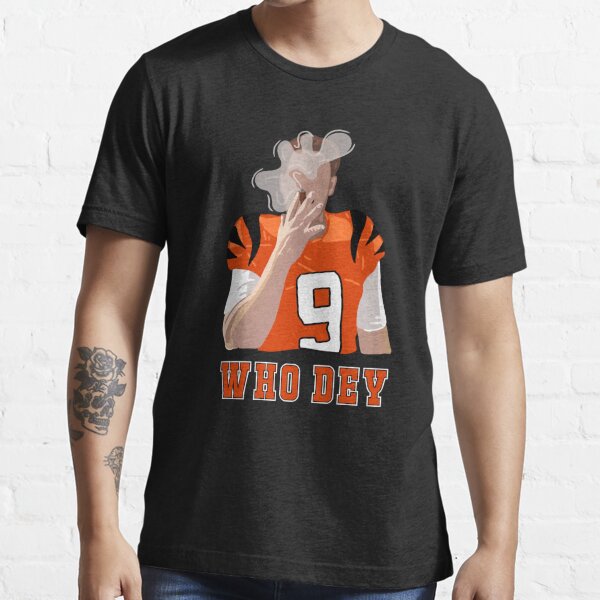 Joe Burrow Shirt Burrow Smoking Cigar Black Shirt I Love Football