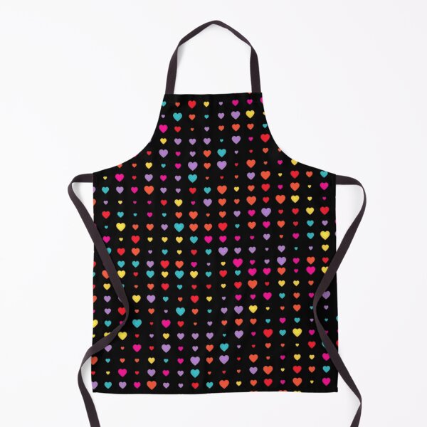 Item preview, polka hearts multicolor pattern designed and sold by cutecrazytshirt.