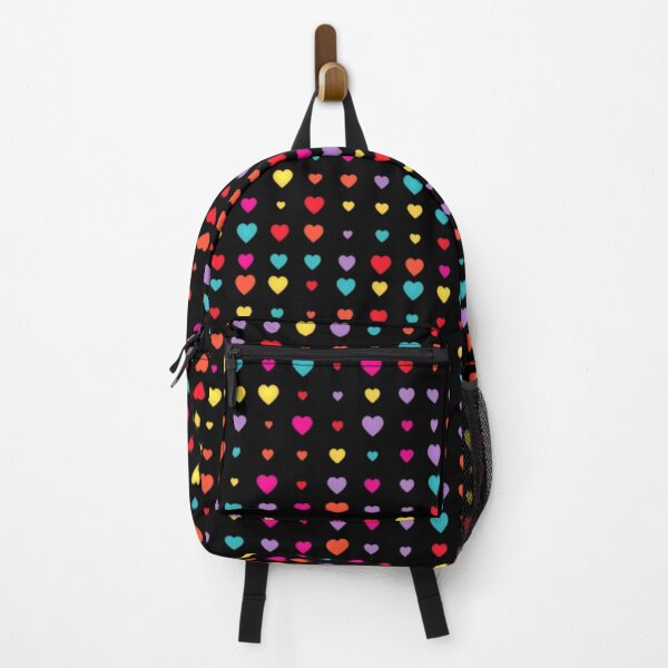 Item preview, polka hearts multicolor pattern designed and sold by cutecrazytshirt.
