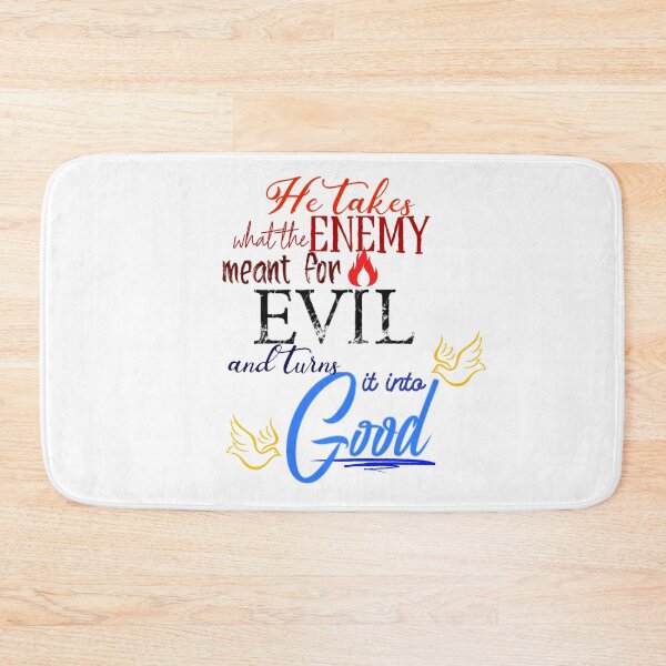 Item preview, He TURNS EVIL into GOOD - Christian T-shirt, hoodie, sweatshirt, etc.  designed and sold by Brent Horton.