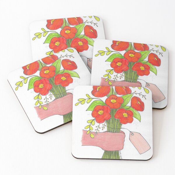 Item preview, For You (Bouquet of Poppies) designed and sold by ReneeDixonArt.