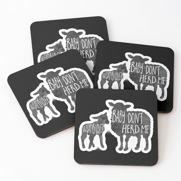Item preview, What is love? Baby don't HERD me - Pun designed and sold by hitechmom.