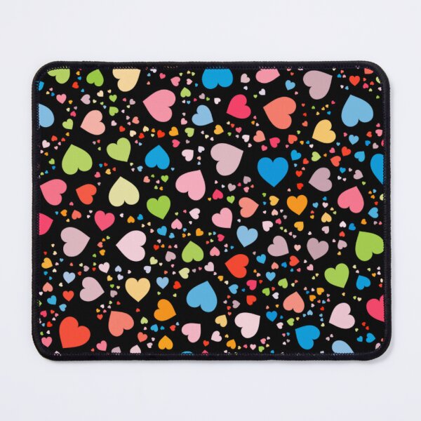 Item preview, hearts multicolor pattern designed and sold by cutecrazytshirt.