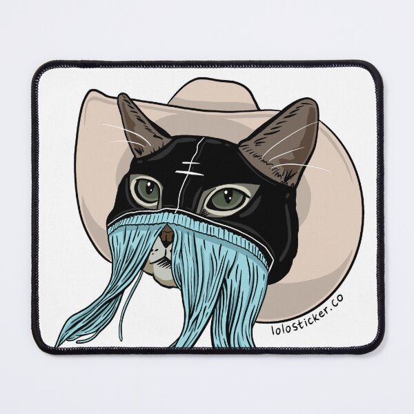 Item preview, Orville Peck Kitty Cowboy Sticker Decal Design designed and sold by LoLoStickerCo.