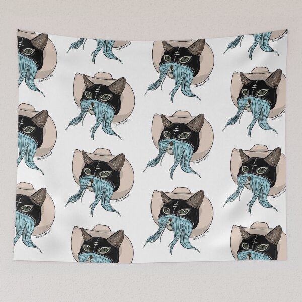 Item preview, Orville Peck Kitty Cowboy Sticker Decal Design designed and sold by LoLoStickerCo.