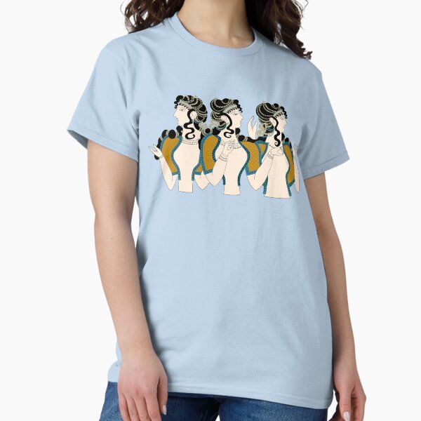 Item preview, Illustration: Ladies in Blue designed and sold by archaeologyart.