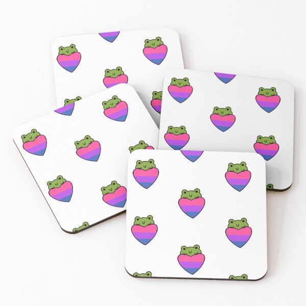 Artikelvorschau, Pride Frogs: Bisexuelle Flagge entworfen und verkauft von Things by Rae.