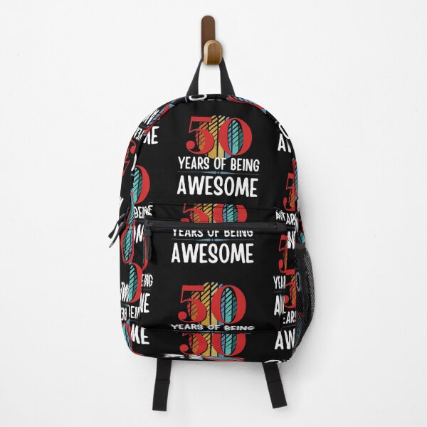 Item preview, 50 Years of Being Awesome, Funny 50th Birthday with Retro Sunset, Milestone Birthday Gift designed and sold by Auntieck.