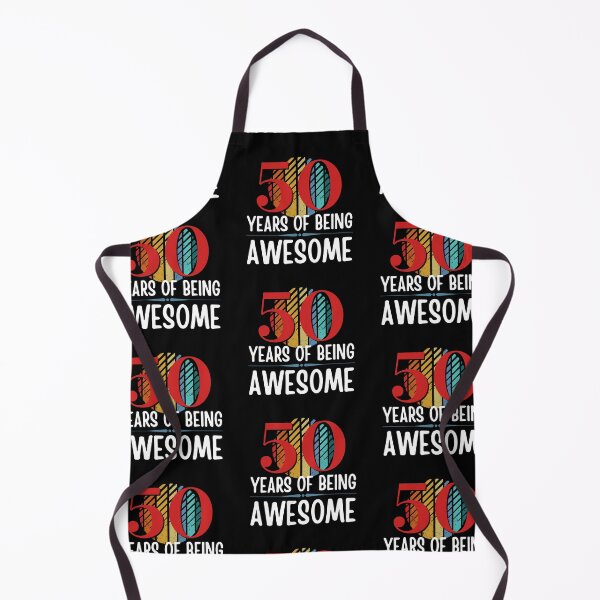 Item preview, 50 Years of Being Awesome, Funny 50th Birthday with Retro Sunset, Milestone Birthday Gift designed and sold by Auntieck.