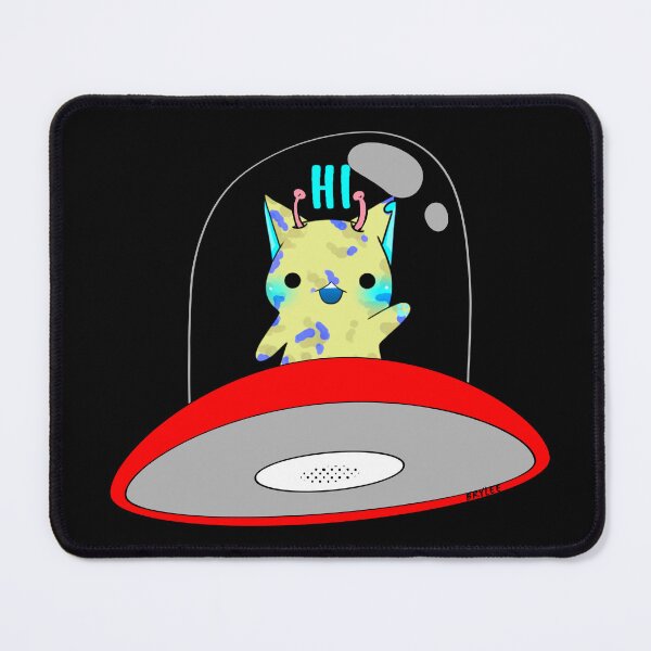 Item preview, Suki The Friendly Alien Cat designed and sold by Serotonin4u.