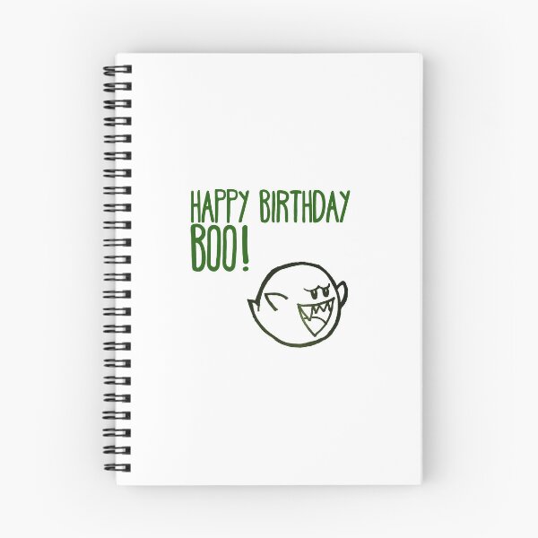 Item preview, Happy Birthday, Boo! - Funny Romantic Gift Birthday Present Greeting Card designed and sold by advernaut.