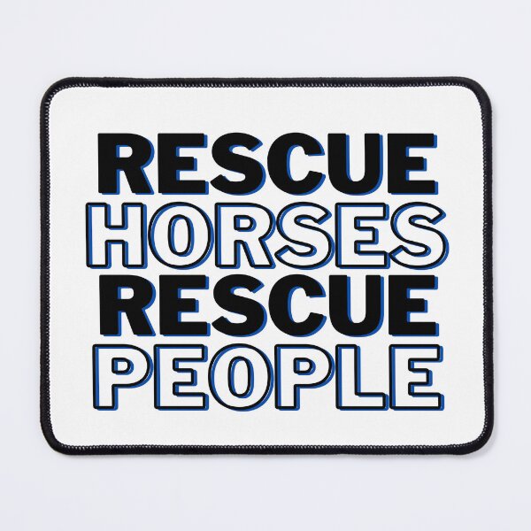 Item preview, Rescue Horses Rescue People designed and sold by theaadesigns.