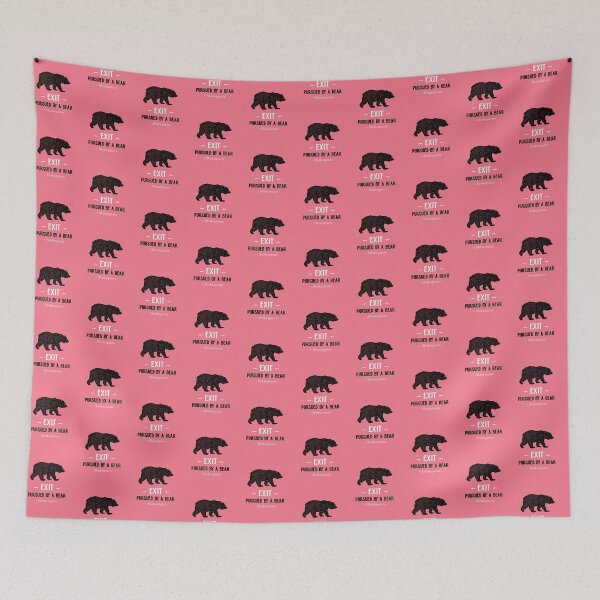 Item preview, Exit Pursued By A Bear, Funny Shakespeare Quote designed and sold by IceCreamMuseum.
