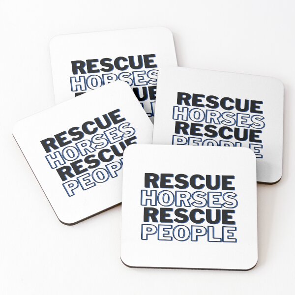 Item preview, Rescue Horses Rescue People designed and sold by theaadesigns.