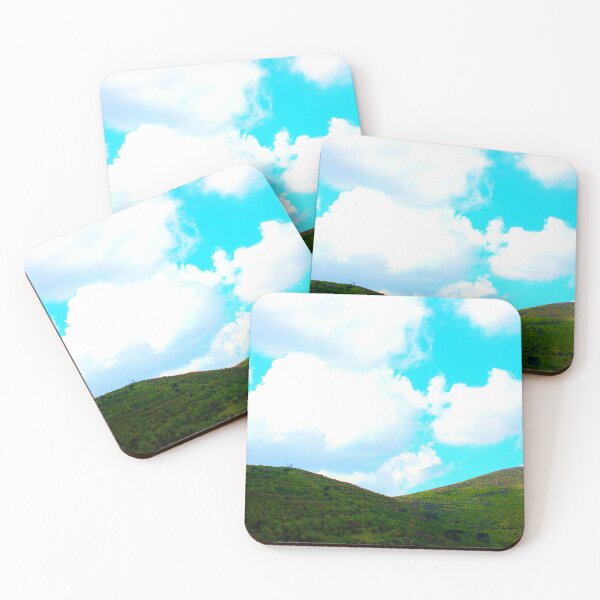 Item preview, View from San Leucio at green hills and azure sky designed and sold by Kristina Drozd.