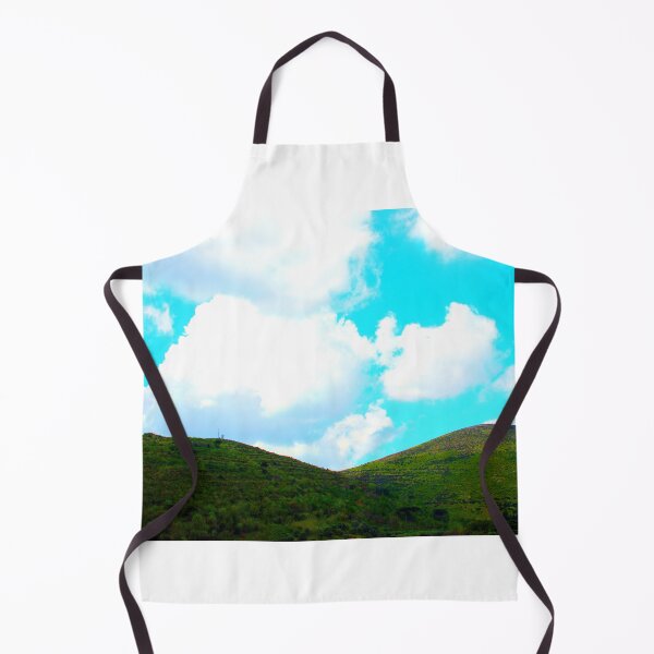 Item preview, View from San Leucio at green hills and azure sky designed and sold by Kristina Drozd.