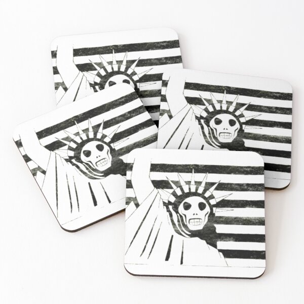 Item preview, Flag and Dead Liberty designed and sold by MondrianuM.