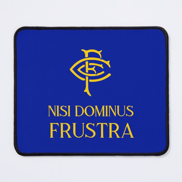 Item preview, Nisi Dominus Frustra Yellow designed and sold by VRedBaller.
