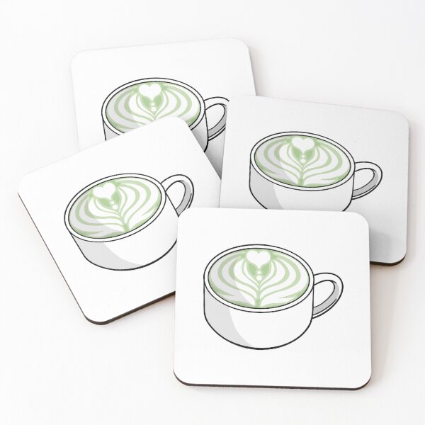 Artikelvorschau, Matcha Latte entworfen und verkauft von honeybeepaper.