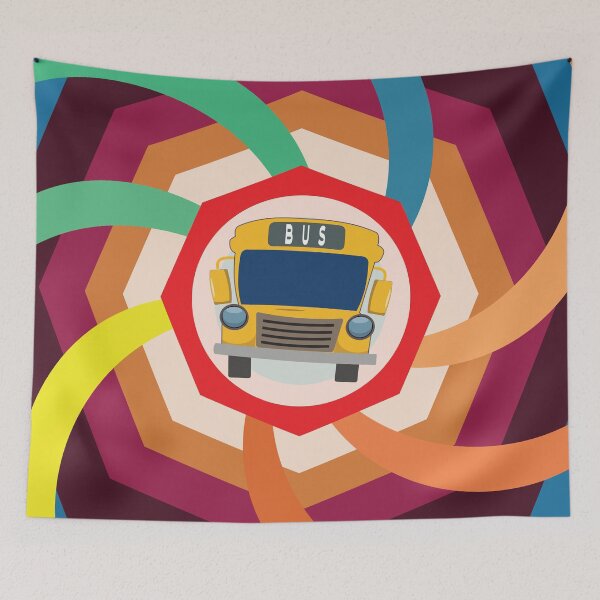 Item preview, Just A Boy Who Loves School Buses - Colorful Design designed and sold by FridPix.