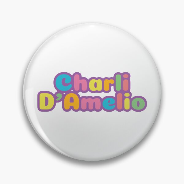 Item preview, Charlie D'Amelio Rainbow Logo designed and sold by Novaque.