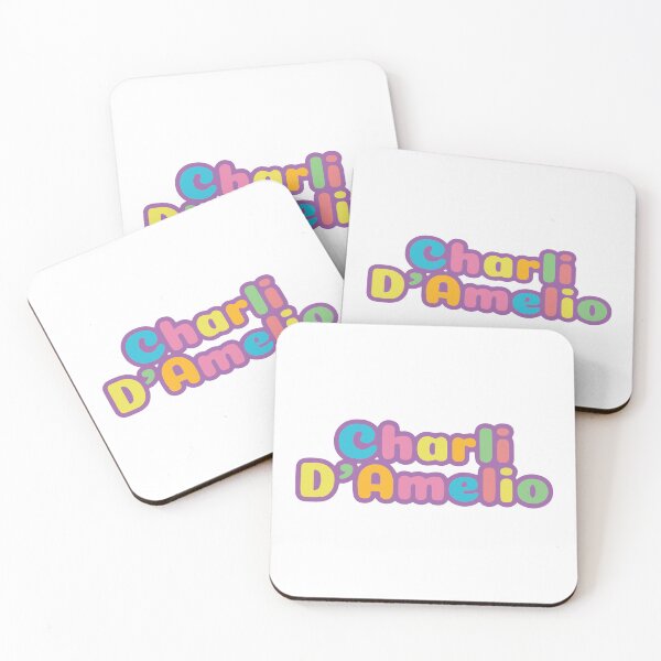 Item preview, Charlie D'Amelio Rainbow Logo designed and sold by Novaque.