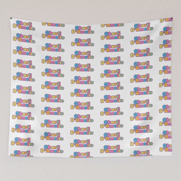 Item preview, Charlie D'Amelio Rainbow Logo designed and sold by Novaque.
