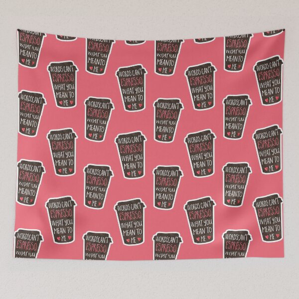 Item preview, Coffee love pun - Words can't espresso what you mean to me - Friends, Valentine's Day, anniversary, love designed and sold by hitechmom.