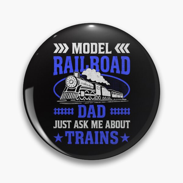 Item preview, Model Railroad Dad - Ask Me About Trains for your Railway Modeller or Steam Engine Locomotive Enthusiast. designed and sold by TheTrainRoom.