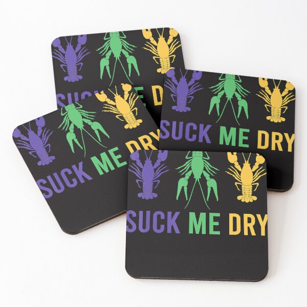 Item preview, Mardi Gras Outfit Funny Suck Me Dry Crawfish Carnival Party designed and sold by BrandyBare.