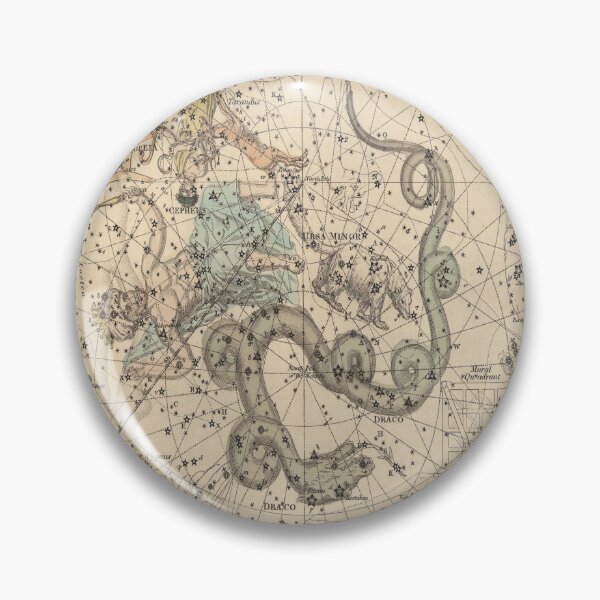 Item preview, Antique Star Map #1 designed and sold by ChicLilyShop.