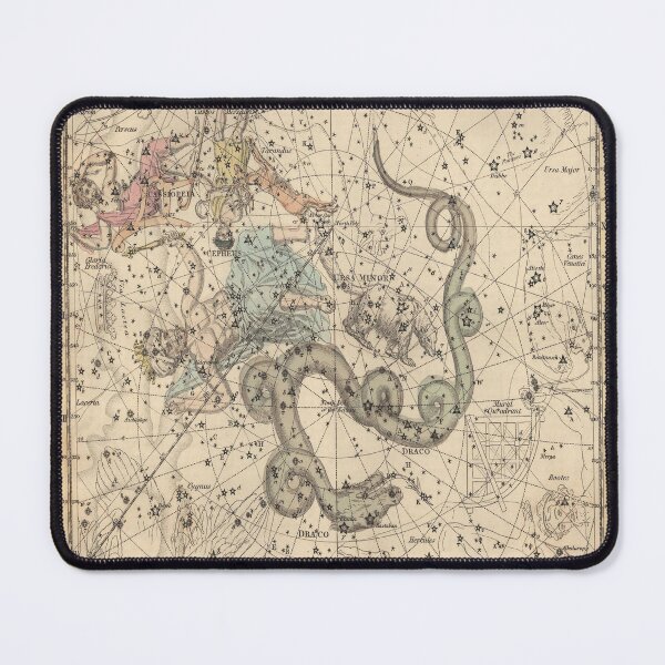 Item preview, Antique Star Map #1 designed and sold by ChicLilyShop.