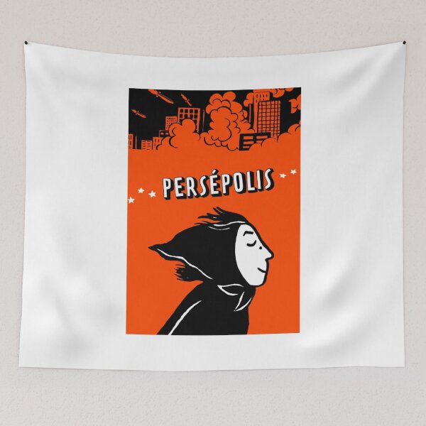 Item preview, Beautiful Cartoon PERSEPOLIS designed and sold by MondrianuM.
