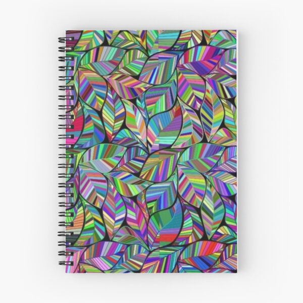 Item preview, Brightly Colored Leaves Pattern designed and sold by clothstudios.